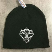Big Wolf Band Embroidered Beanie Hat - Made to order