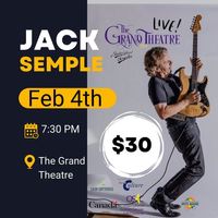 Jack Semple at the Grande Theatre  Indian Head