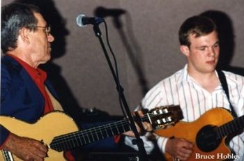 With "Mr. Guitar" himself, the un-equalled Chet Atkins
