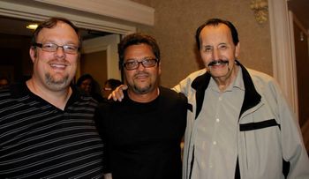 With Brent Mason and "The Ventures" pickin legend Nokie Edwards
