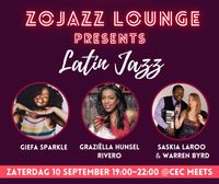ZOJazz Lounge | Latin Jazz ft. Saskia Laroo + Warren Byrd & Giefa Sparkle