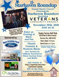Starhaven Rounders @ Starhaven Roundup - A Fundraiser for Veterans Community Project