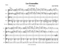 "Les Grenouilles" for jazz guitar ensemble
