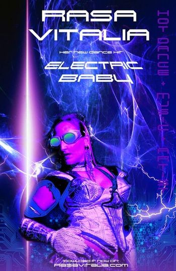 ⚡ZAP!! ⚡ ✨ @RasaVitalia presents her music single "Electric Baby"  at Indiegalactic at @publicworkssf  (Harder Better Faster Stronger) giant alien disco, Friday, September 14, 2018. Photography by Aaron Chao @djbit  ? RasaVitalia.com/music

