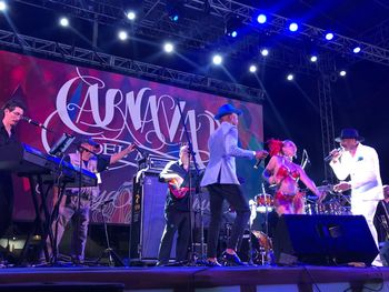 Rasa Vitalia performs Carnaval Playa del Carmen, Mexico Feb 2019
