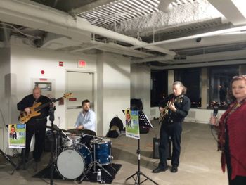Jazz Punishers perform for Burlington Chamber of Commerce Holiday Party, Burlington, MA
