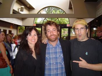 Max and Nettie help celebrate Phil Barton's #1 song "A Woman Like You"recorded by Lee Brice( May 2012)
