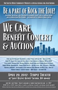 JULIE KATHAN We Care Benefit Concert & Auction - Be A Part Of Rock The Love