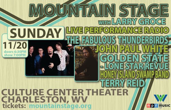 Mountain Stage Radio Show Promo Poster