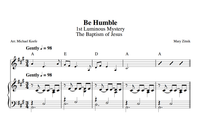 Be Humble Sheet Music/Full Score