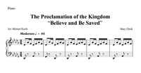 Believe And Be Saved Piano Sheet Music
