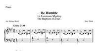 Be Humble Piano Sheet Music