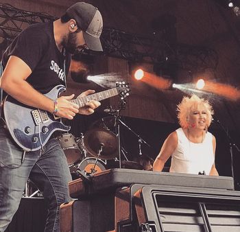Opening for Toby Keith at the Havelock Country Jamboree 2018
