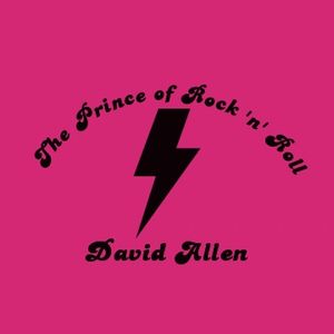 David Allen Prince of Rock 'n' Roll Razorback Tank Top (Front print)