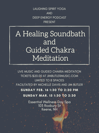 Healing Soundbath and Guided Chakra Meditation