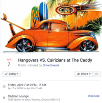 Hangovers VS. Calrizians at The Caddy