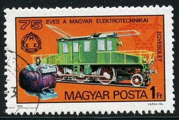 2964 1975. Commemorating the 75th anniversary of the founding of the Hungarian Electro-technical Association
