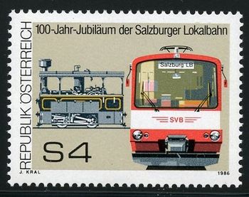 2099 1986. 100 years of the Salzburg Lokalbahn
