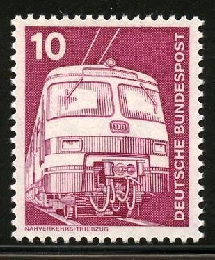 1740 1975. Definitive. Local service train
