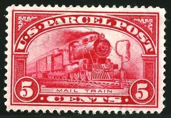 P427 1912 Parcel Post mail train
