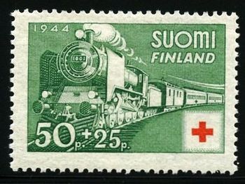 392 1944. Red Cross train
