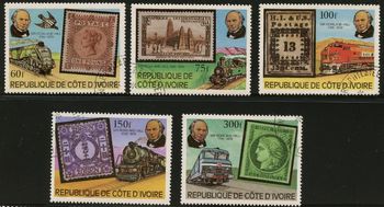 Ivory Coast 594-598 1979
