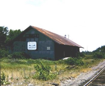 Bethany CPR freight shed 1977 CC
