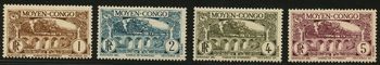 Middle Congo 69 70 71 72 1933 set of 9 69-77
