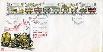 150th anniversary Manchester Liverpool Railway 1980
