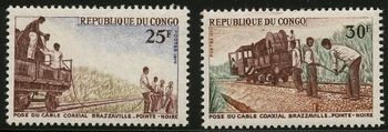 Congo 222-223 1970
