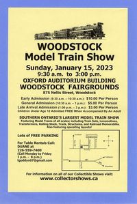 Woodstock Model Train Show and Sale