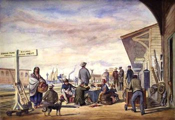 Toronto 1st Union 1859 MTLB Armstrong painting
