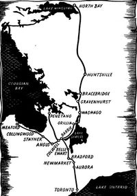 Northern Railway of Canada System.
From "Four Whistles to Wood-up".