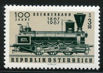 1505 1967. Celebrating 100 years of the Brennerbahn
