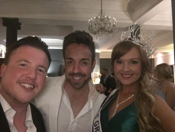Paul Manners, Stevi Ritchie and Ursula Carlton (Miss Great Britain 2016)
