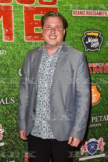 Paul Manners graces the red carpet at the Dangerous Game film premiere in London’s Haymarket.
