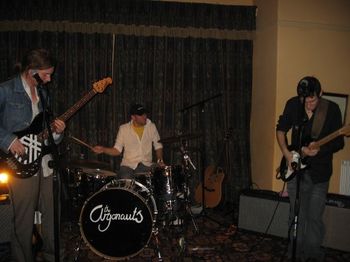 Jamming with Emlyn Vaughn and Simon Bettison of The Young Punx - Clubhouse Buxton 2007
