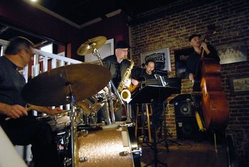 Centerpiece Jazz Quartet w/ Mike Barlowe on Drums
