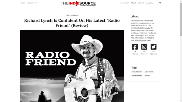 The Indie Source reviews "Radio Friend"