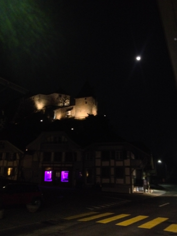 11-Switzerland Part 2-08 Schloss Laupen with the moon
