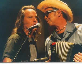 with Chris Gaffney, Pasadena 2002
