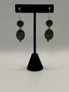 Green Pyrite Earrings