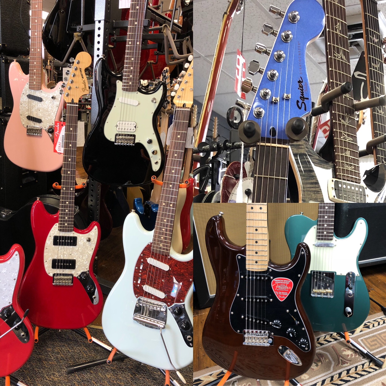 As an "Authorized Fender Dealer" we have the BIGGEST and BEST selection of: Fender Acoustic guitar and acoustic amplification, as well as Electric Guitar, Amps, and Bass Guitars(both electric and acoustic). Our Fender selection is always evolving with both new and used equipment. Will West Music and Sound's in-house Inventory is second to none!! 