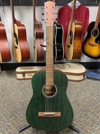 Fender FA-15 3/4 Size Acoustic Guitar - Green