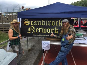 Hillbilly brothers of Fearless visiting the SRN tent.
