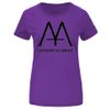 Women's Purple Basic T-shirt