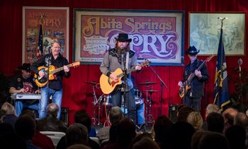 Jamie Bernstein with the Hill Country Hounds at the Abita Springs Opry
