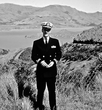 on duty in New Zealand

