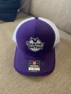 Purple/White Trucker Hat