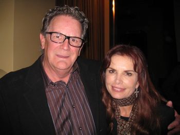 With actress/producer Roma Downey
